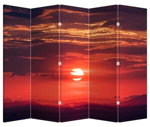 Paravan - Šareno sunce (210x170 cm)