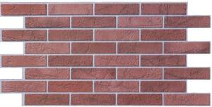 3D zidni panel crvena cigla
