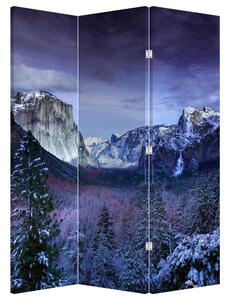 Paravan - Zimski planinski krajolik (126x170 cm)