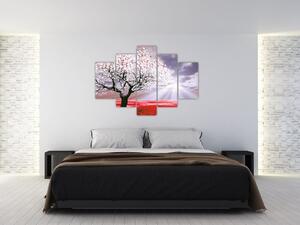 Crvena slika stabla (150x105 cm)