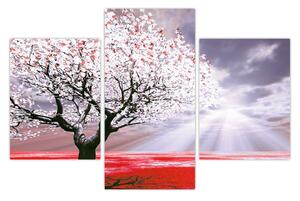 Crvena slika stabla (90x60 cm)