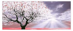 Crvena slika stabla (120x50 cm)