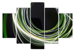 Slika zelenih linija (150x105 cm)