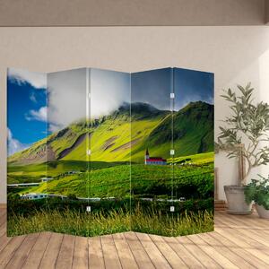 Paravan - Planinski krajolik (210x170 cm)