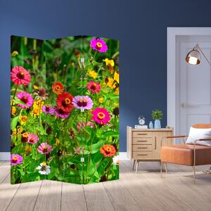 Paravan - livadsko cvijeće (126x170 cm)