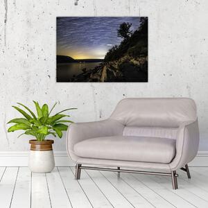 Slika - nebo u vrijeme zalaska sunca (70x50 cm)