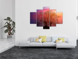 Slika drveća u magli (150x105 cm)