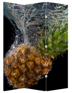 Paravan - Ananas u vodi (126x170 cm)