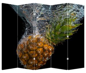Paravan - Ananas u vodi (210x170 cm)