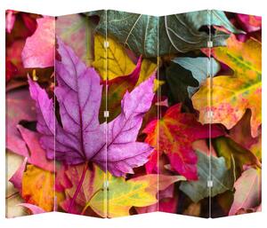 Paravan - Jesenje lišće (210x170 cm)
