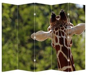 Paravan - žirafa odostraga (210x170 cm)