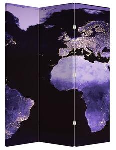 Paravan - Zemlja iz svemira (126x170 cm)