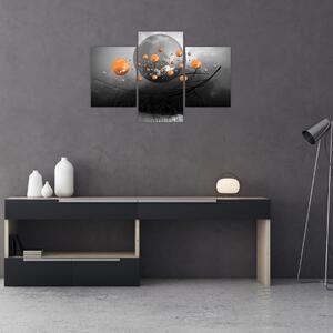 Slika narančastih kugli (90x60 cm)