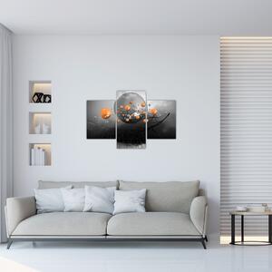 Slika narančastih kugli (90x60 cm)