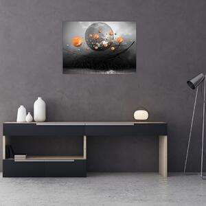 Slika narančastih kugli (70x50 cm)