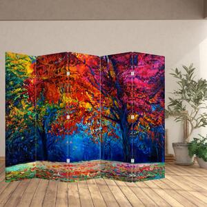 Paravan - slikanje prirode (210x170 cm)