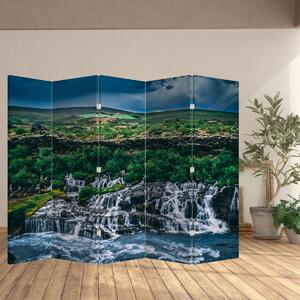Paravan - Vodopad u prirodi (210x170 cm)