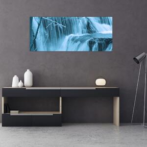 Slika - ledeni slapovi (120x50 cm)