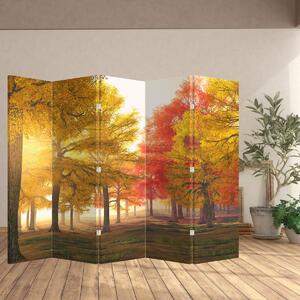 Paravan - Jesenje drveće (210x170 cm)