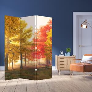 Paravan - Jesenje drveće (126x170 cm)