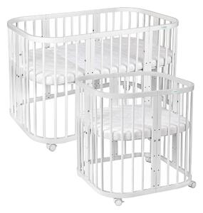 Ourbaby bed 7in1 - white bijela