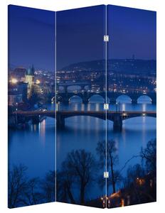 Paravan - Praški mostovi (126x170 cm)