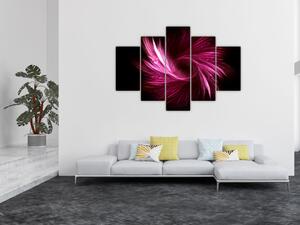 Slika - ružičasta apstrakcija (150x105 cm)