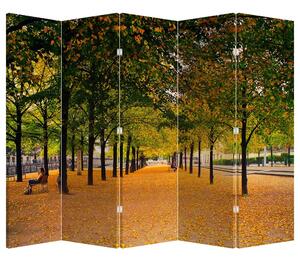 Paravan - Aleja jesenskih stabala (210x170 cm)