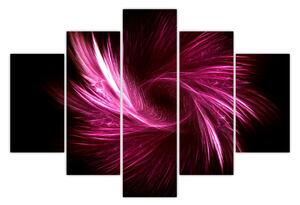 Slika - ružičasta apstrakcija (150x105 cm)