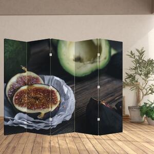 Paravan - Smokve i avokado (210x170 cm)