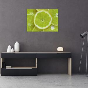 Slika - razrezani limun (70x50 cm)
