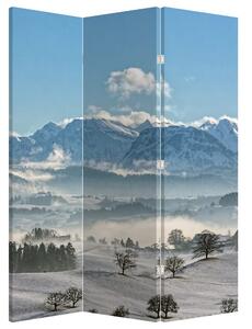 Paravan - Snježne planine (126x170 cm)