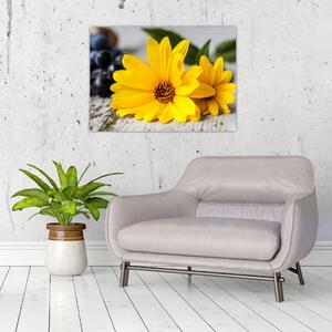 Slika žutog cvijeća (70x50 cm)