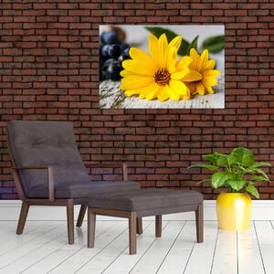 Slika žutog cvijeća (90x60 cm)