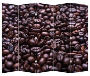 Paravan - zrna kave (210x170 cm)