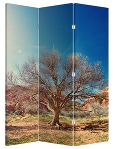 Paravan - Drvo u pustinji (126x170 cm)