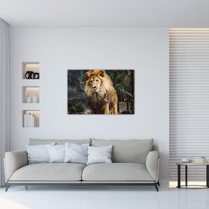 Slika lava u prirodi (90x60 cm)
