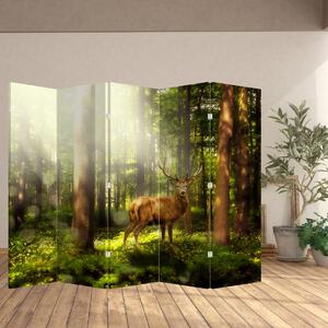 Paravan - Jelen u šumi (210x170 cm)