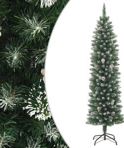 VidaXL Umjetno usko božićno drvce sa stalkom 150 cm PVC