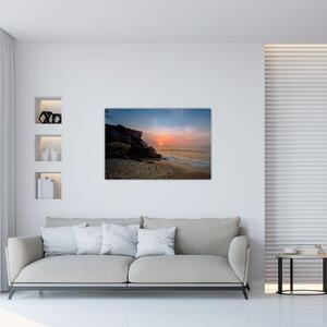 Slika zalaska sunca na plaži (90x60 cm)