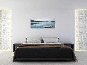 Slika - ledeno sjeverno jezero (120x50 cm)