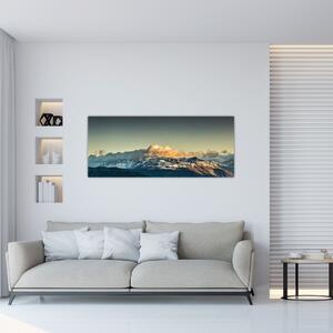 Slika - vrhovi planina (120x50 cm)
