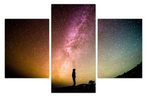 Slika - nebo puno zvijezda (90x60 cm)