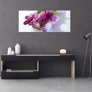 Slika - buket tulipana (120x50 cm)