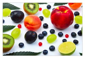 Slika voća s kapima vode (90x60 cm)