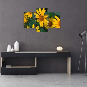 Slika žutih cvjetova (90x60 cm)