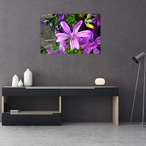 Slika - livadsko cvijeće (90x60 cm)