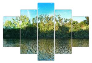 Slika - jezero (150x105 cm)
