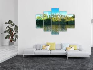 Slika - jezero (150x105 cm)