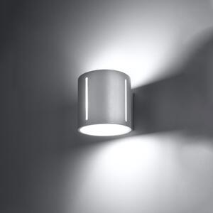 Bijela zidna lampa Vulco – Nice Lamps